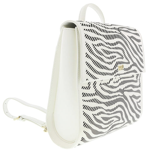 Roberto Cavalli GQLPA2 B20 White/Black Audrey 004 Backpack