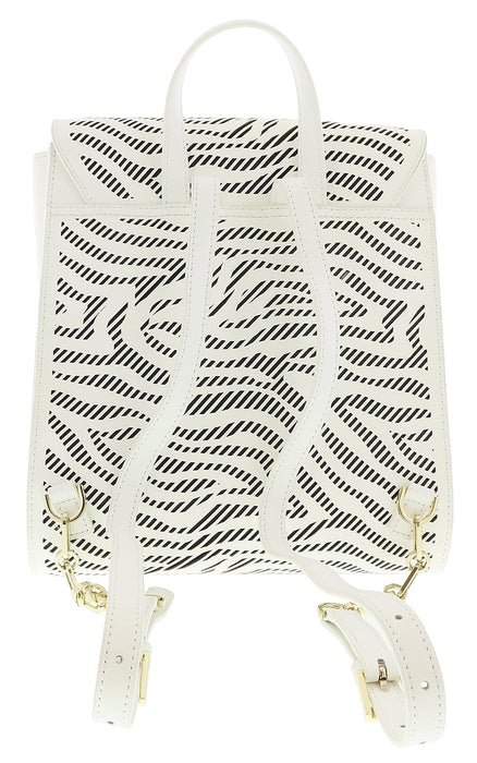 Roberto Cavalli GQLPA2 B20 White/Black Audrey 004 Backpack
