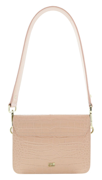 Roberto Cavalli  Class Milano Rmx 0 Nude Medium Shoulder Bag