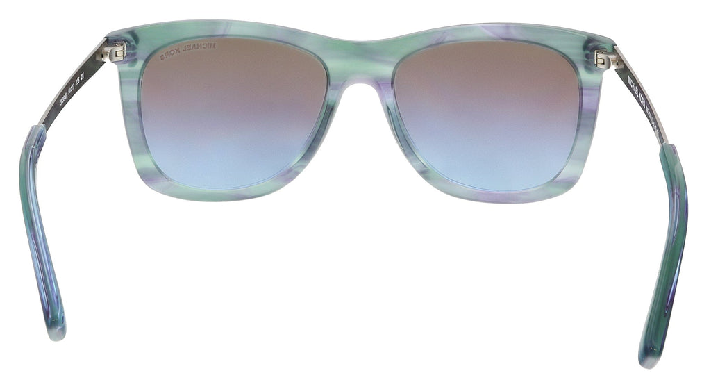 Michael Kors MK2046 323848 LEX Teal Floral Square Sunglasses