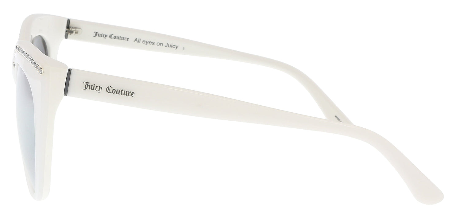 Juicy Couture JU595/S 0VK6/GO White Cat Eye Sunglasses
