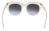 Juicy Couture JU595/S 0VK6/GO White Cat Eye Sunglasses