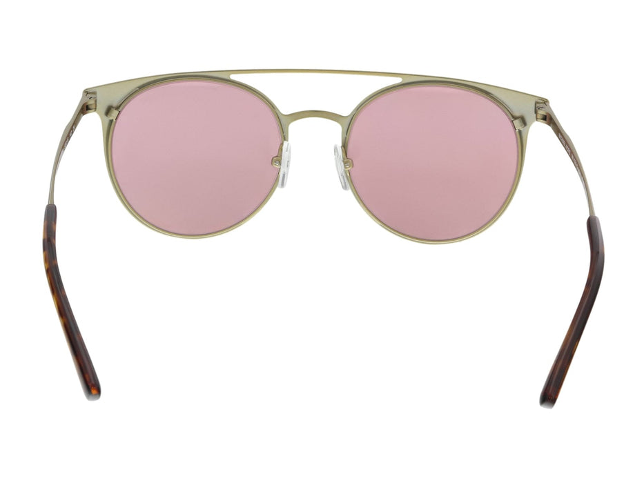 Michael Kors MK1030 116884 Shiny Pale Gold Round Sunglasses