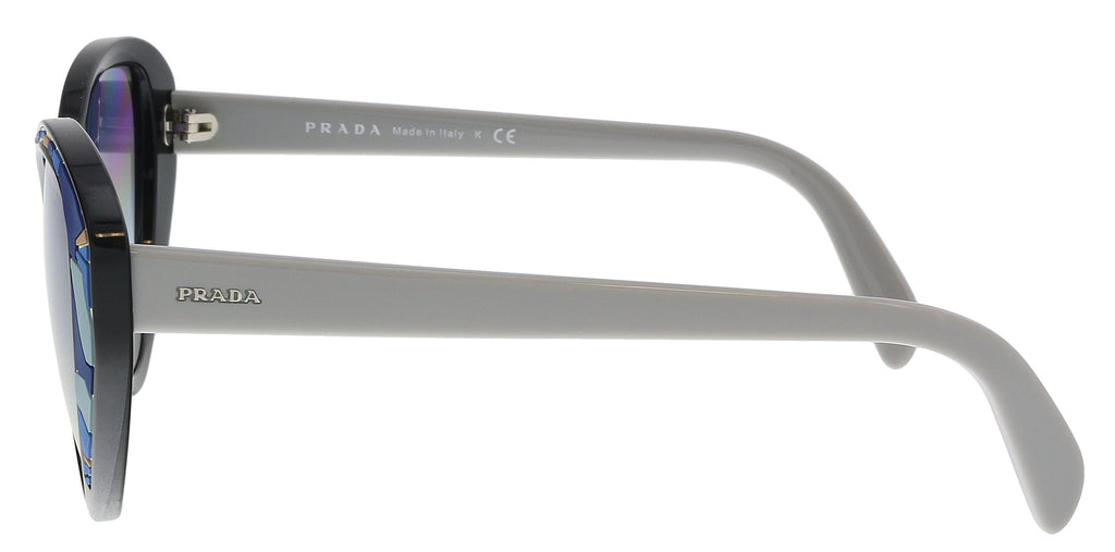 Prada PR 14US LDM5R0 Black Cat eye Sunglasses