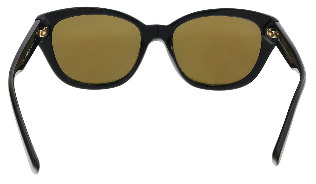 Versace VE4343 GB1/2Y Black Oval Sunglasses