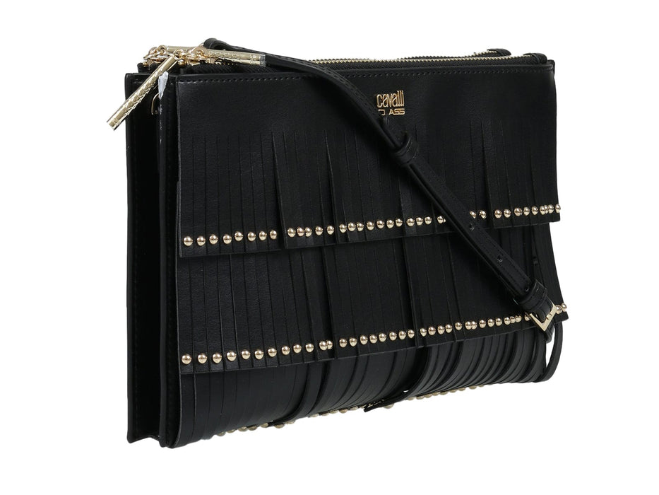 Roberto Cavalli Class GWLPD0 999 Aloha 001 Black Clutch