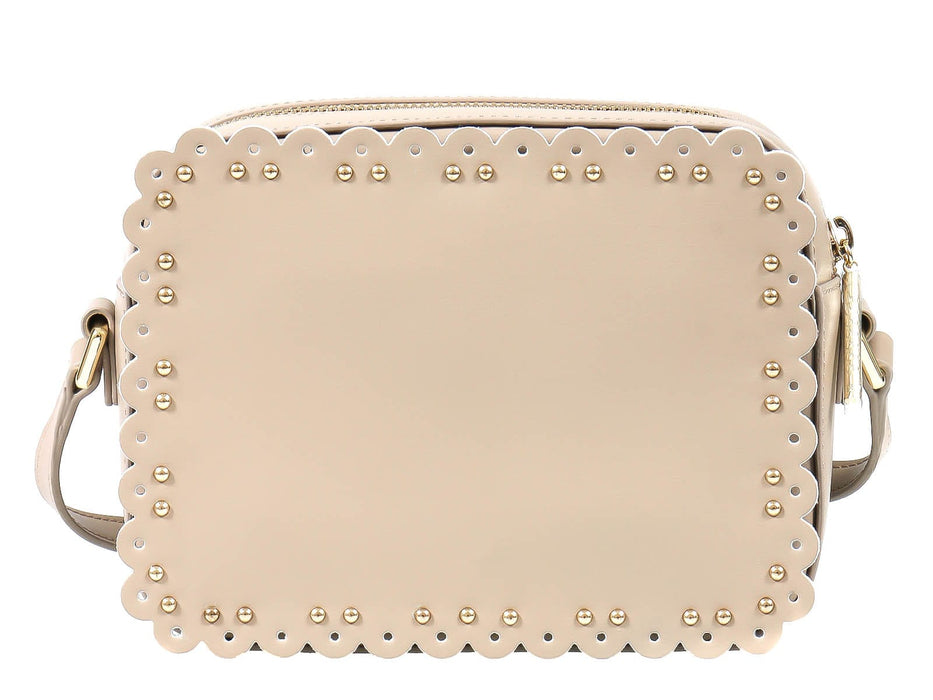 Roberto Cavalli Class GWLPEY 022 Leolace 002 Beige Small Shoulder Bag