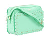 Roberto Cavalli Class GWLPEY 270 Leolace 002 Mint Small Shoulder Bag