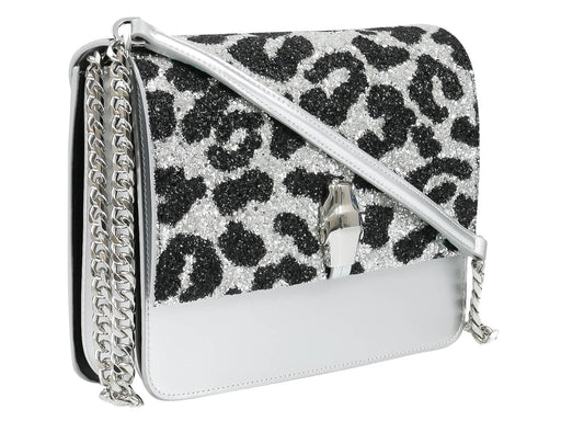 GWLPCF G25 Milano Rmx 00 Silver/ Black Large Shoulder Bag