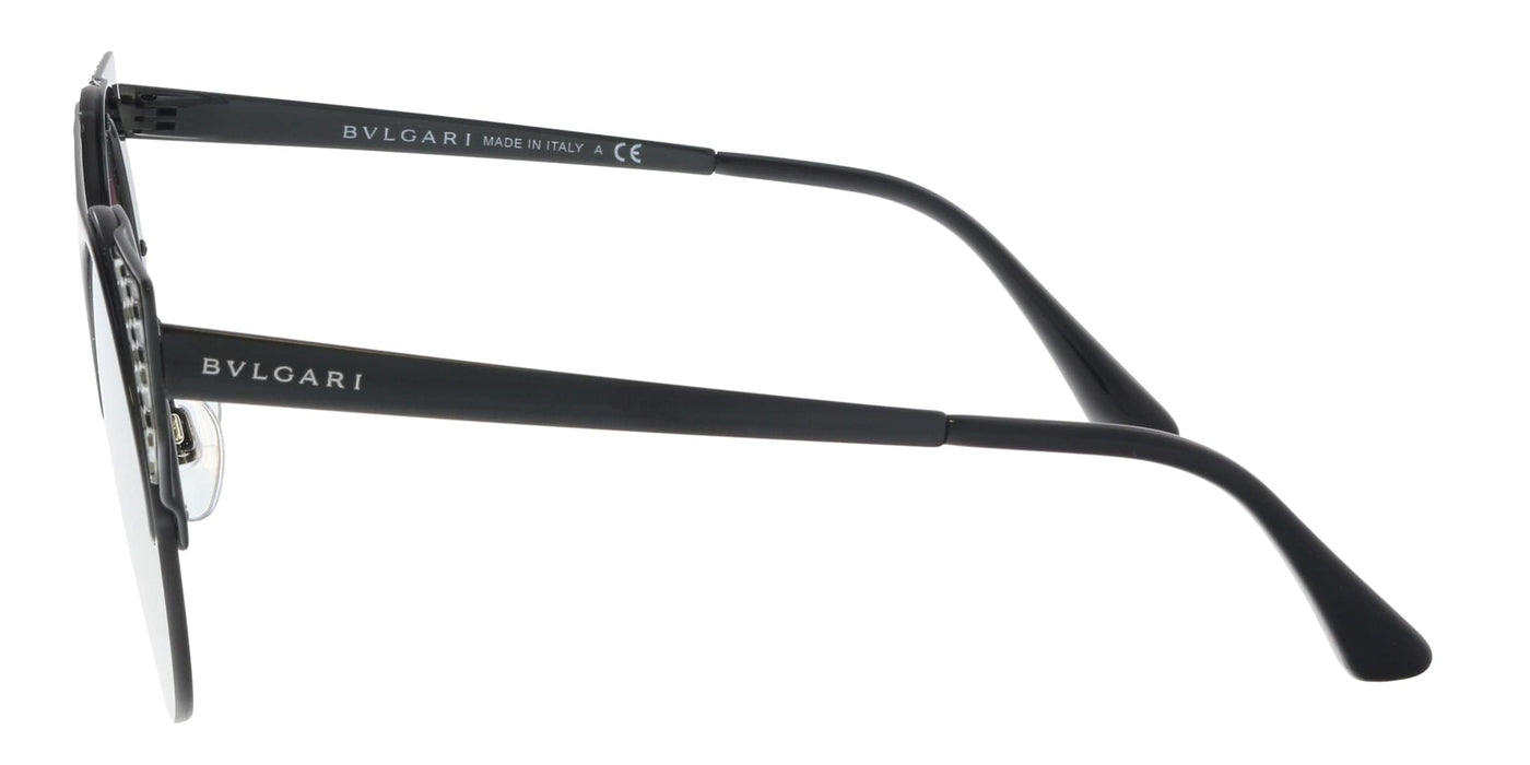 Bulgari BV6088 239/6G black Cat eye Sunglasses