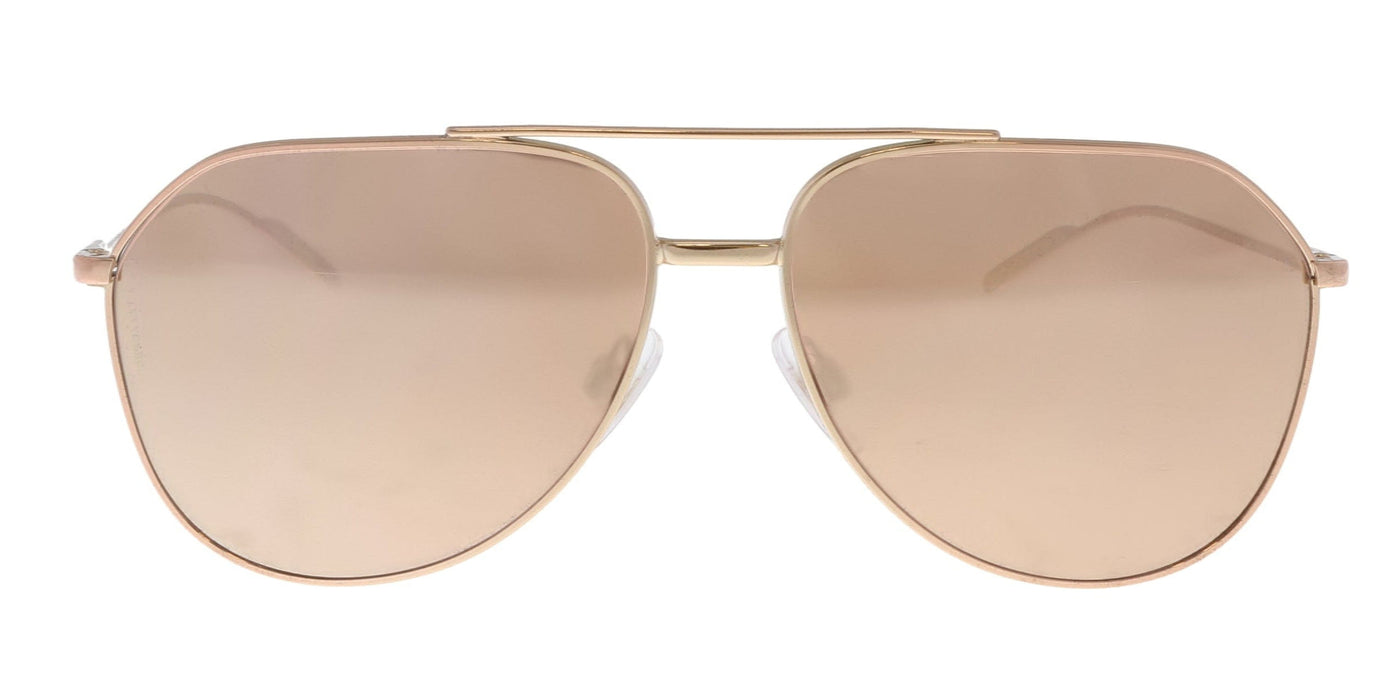 Dolce & Gabbana 0DG2166 K03/5R Gold Aviator Sunglasses