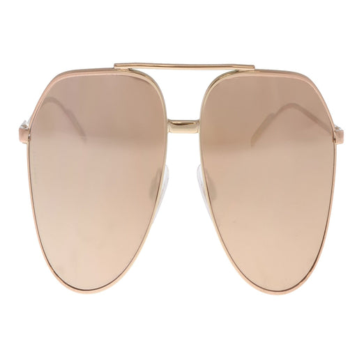 Dolce & Gabbana 0DG2166 K03/5R Gold Aviator Sunglasses