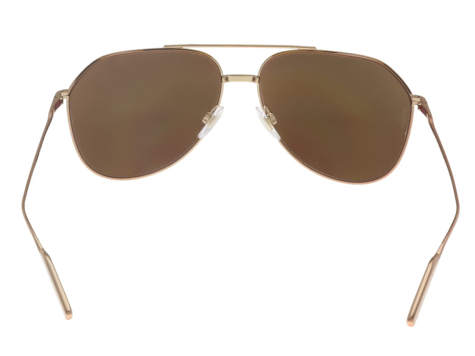 Dolce & Gabbana 0DG2166 K03/5R Gold Aviator Sunglasses