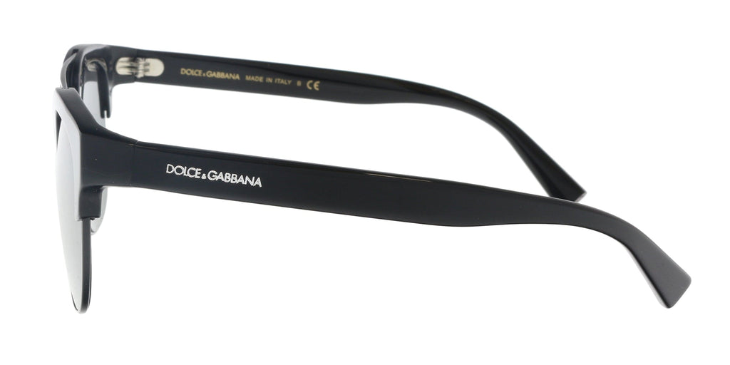 Dolce & Gabbana DG4317 501/87 Black Square Sunglasses