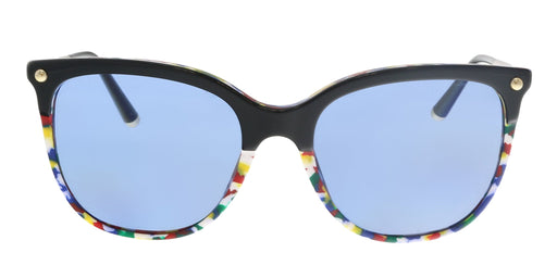 Dolce & Gabbana DG4333 318172 Black Square Sunglasses