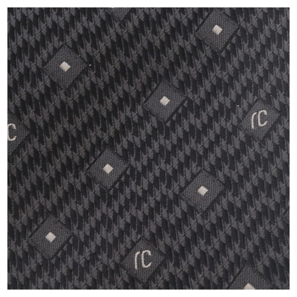 Roberto Cavalli ESZ023 05001 Grey Micro Diamond Tie