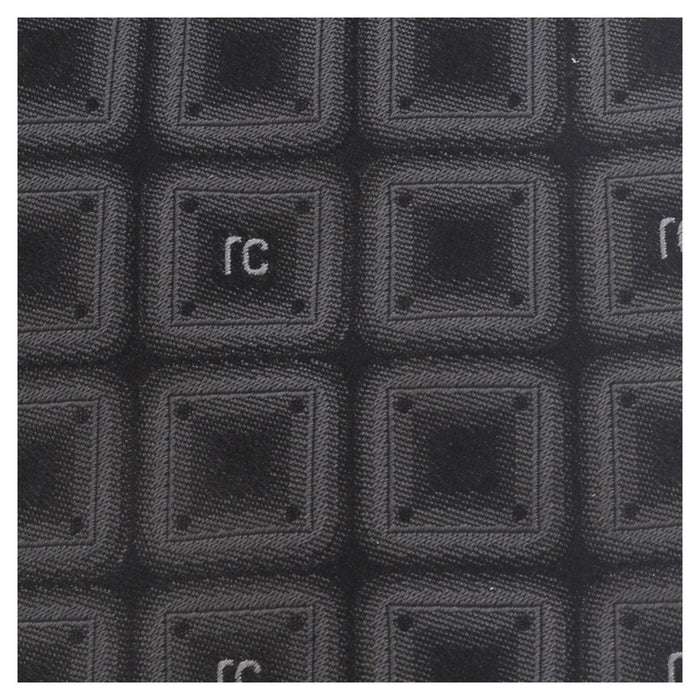 Roberto Cavalli ESZ033 05001 Grey Geometric Square Tie