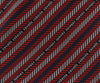 Roberto Cavalli ESZ040 02000 Red Regimental Stripe Herringbone Tie
