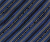 Roberto Cavalli ESZ040 04935 SkyBlue Regimental Stripe Herringbone Tie