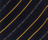 Roberto Cavalli ESZ042 D1564 Navy Blue/ Yellow Regimental Stripe Tie