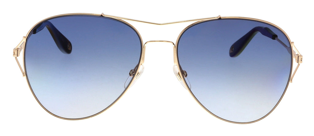 Givenchy  Gold Aviator Sunglasses