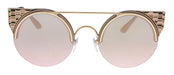 Bulgari BV6088 20144Z Pink Gold Cat Eye Sunglasses