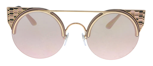 Bulgari BV6088 20144Z Pink Gold Cat Eye Sunglasses