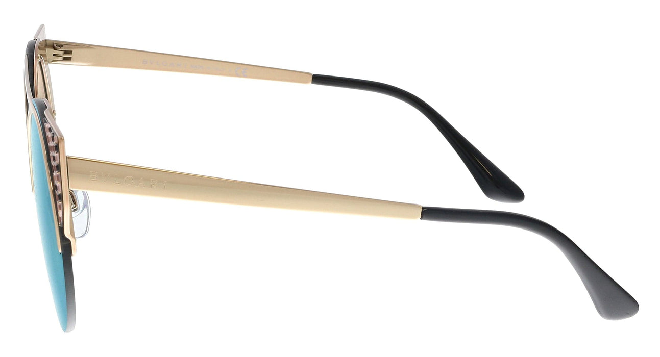 Bulgari BV6088 20144Z Pink Gold Cat Eye Sunglasses