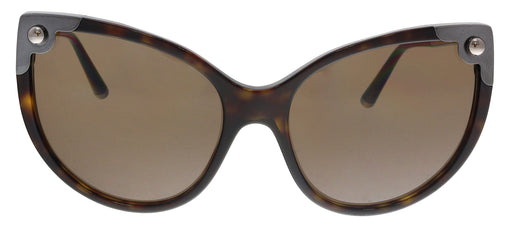 Dolce & Gabbana DG4337 502/73 Dark Havana Cat Eye Sunglasses