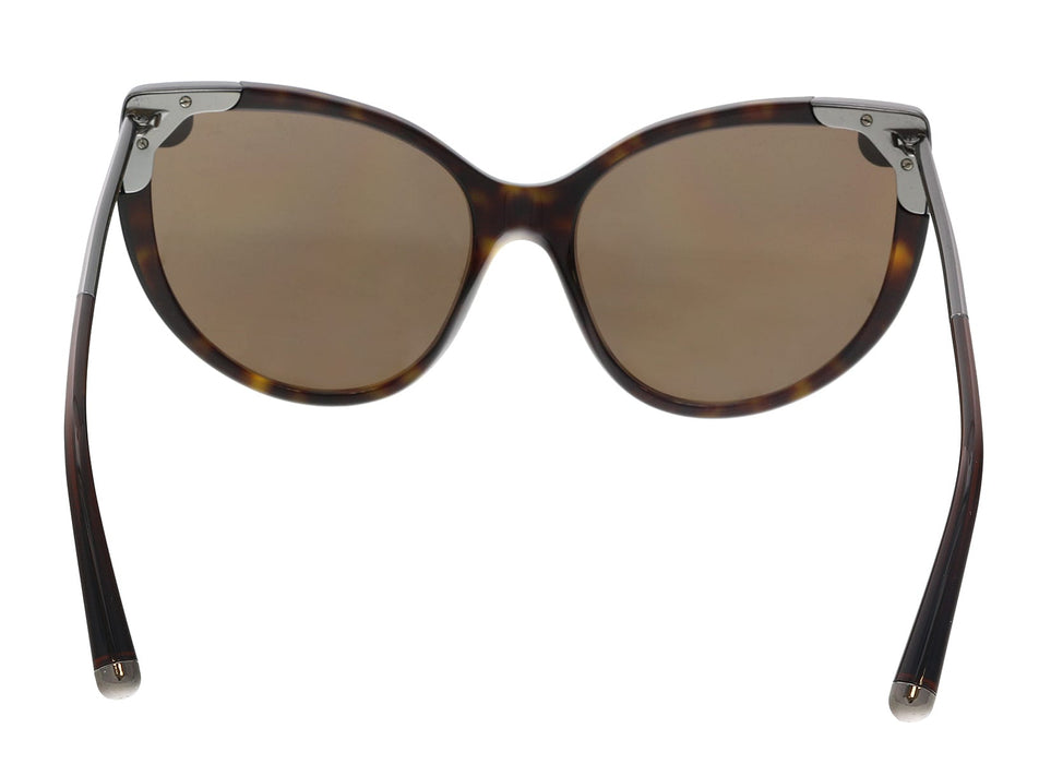 Defective Dolce & Gabbana DG4337 502/73 Dark Havana Cat Eye Sunglasses Defective