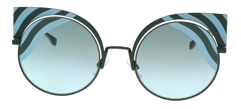 FENDI  Teal Cat eye Sunglasses