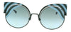 FENDI  Teal Cat eye Sunglasses