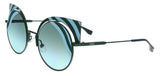 FENDI FF 0215/S  00KC- EQ Teal Cat eye Sunglasses