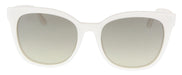 BOSS 0893/S 01GP- 6P White Square Sunglasses