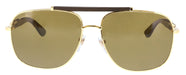 Bulgari BV5040K 393/83 Gold Rectangular Sunglasses