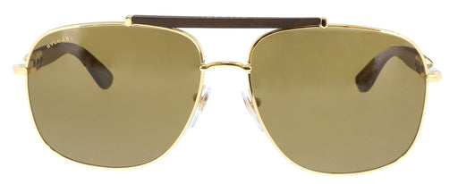 Bulgari BV5040K 393/83 Gold Rectangular Sunglasses