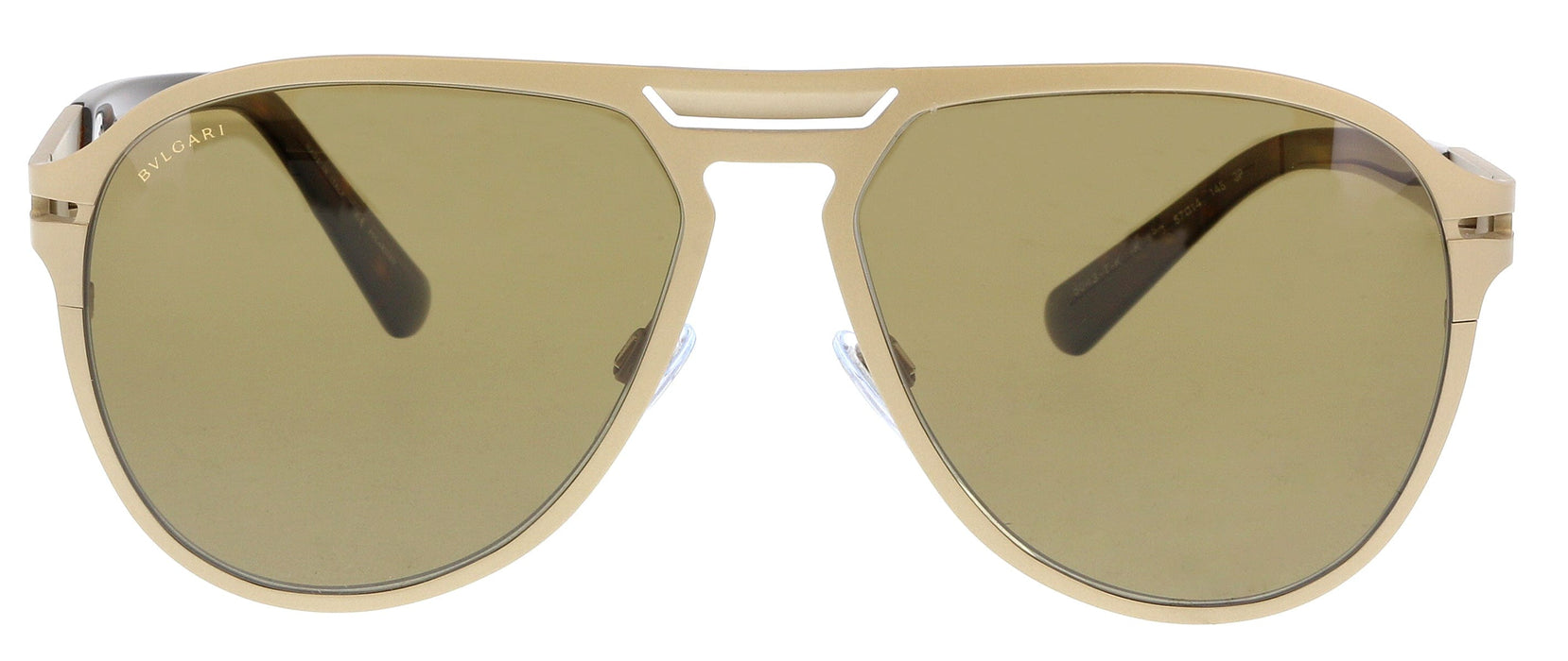 Bulgari BV5043TK 203983 Gold Aviator Sunglasses