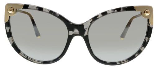 Dolce & Gabbana DG4337 31726V Havana Grey Cat Eye Sunglasses
