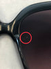 Salvatore Ferragamo SF666S 001 Black Square Sunglasses