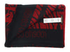 Roberto Cavalli ESZ057 02000 Red Wool Blend Tiger Print Mens Scarf