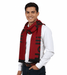 Roberto Cavalli ESZ061 02000 Red Wool Blend Signature Mens Scarf
