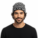 Roberto Cavalli  ESZ026 D0060 Black/Grey Jaguar Beanie Hat