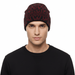 Roberto Cavalli  ESZ026 02000 Maroon Jaguar Beanie Hat