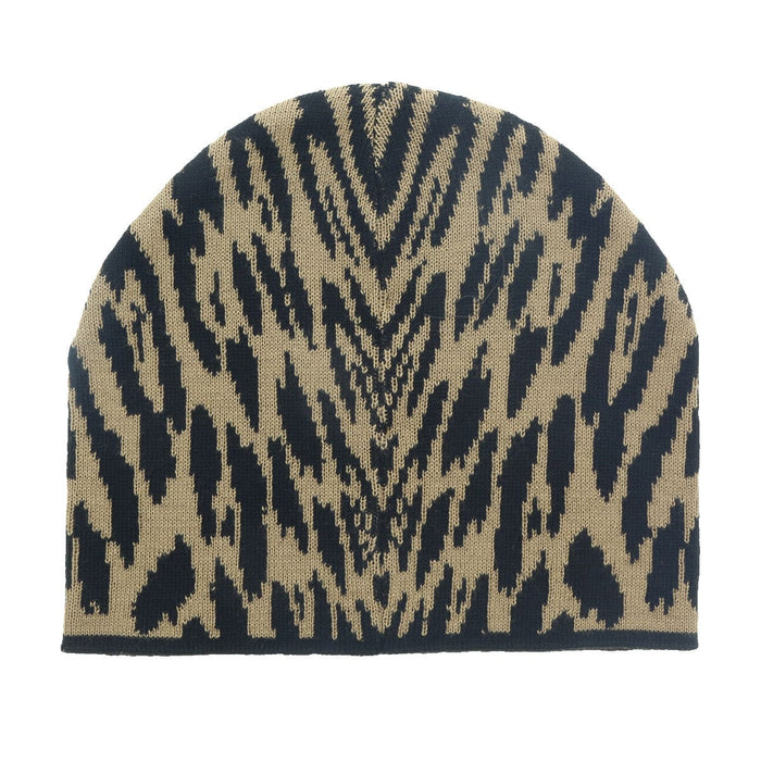Roberto Cavalli  ESZ026 03506 Camel Jaguar Beanie Hat