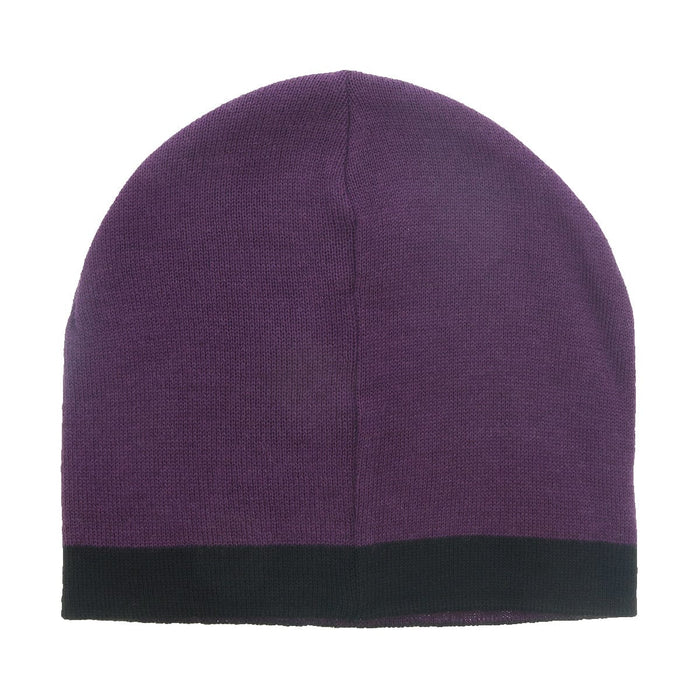 Roberto Cavalli  ESZ027 03000 Purple Logo Beanie Hat