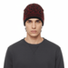 Roberto Cavalli  ESZ031 02000 Maroon Leopard Beanie Hat