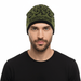 Roberto Cavalli  ESZ031 04000 Black/Military Green Leopard Beanie Hat