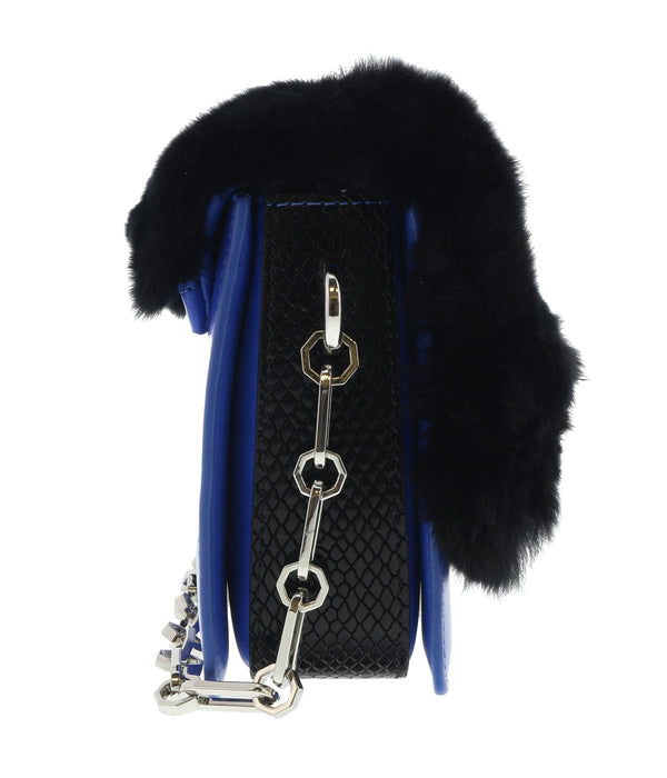 Roberto Cavalli HXLPG8 080 Blue Shoulder Bag