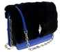 Roberto Cavalli HXLPG9 080 Blue Shoulder Bag