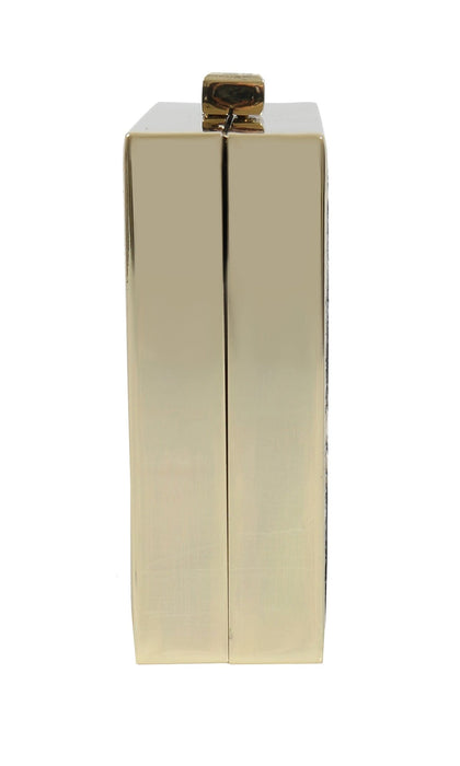 Roberto Cavalli HXLPA7 C15 Black/ White Box Clutch